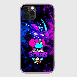 Чехол iPhone 12 Pro Max Brawl Stars Леон Носорог 2022