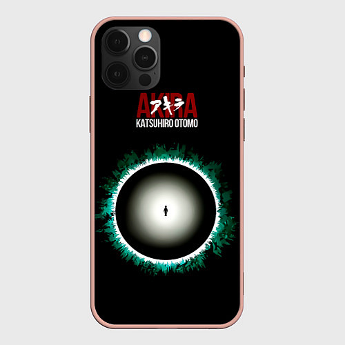 Чехол iPhone 12 Pro Max Akira - Katsuhiro Otomo / 3D-Светло-розовый – фото 1