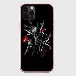 Чехол iPhone 12 Pro Max One Punch Man Saitama