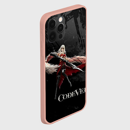 Чехол iPhone 12 Pro Max Ева Ру Code Vein / 3D-Светло-розовый – фото 2