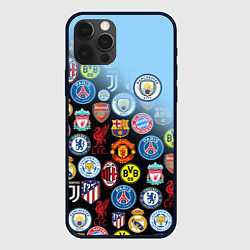 Чехол для iPhone 12 Pro Max МАНЧЕСТЕР СИТИ MANCHESTER CITY, цвет: 3D-черный