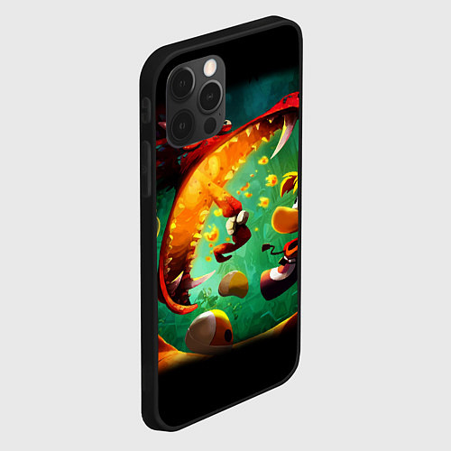 Чехол iPhone 12 Pro Max Rayman Legend / 3D-Черный – фото 2