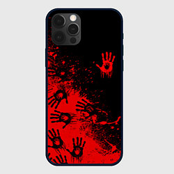 Чехол iPhone 12 Pro Max Death Stranding Отпечаток рук паттерн