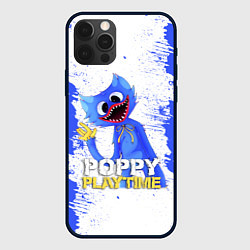 Чехол для iPhone 12 Pro Max POPPY PLAYTIME - ХАГГИ ВАГГИ ПРИВЕТ, цвет: 3D-черный