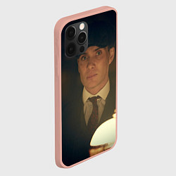 Чехол для iPhone 12 Pro Max Острые Козырьки 2, цвет: 3D-светло-розовый — фото 2