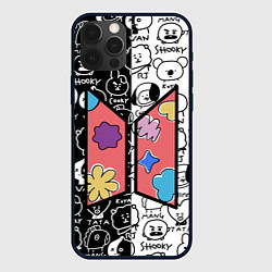 Чехол для iPhone 12 Pro Max Permission To Dance SPLIT BT21, цвет: 3D-черный