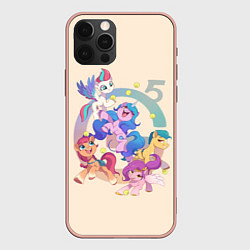 Чехол для iPhone 12 Pro Max G5 My Little Pony, цвет: 3D-светло-розовый