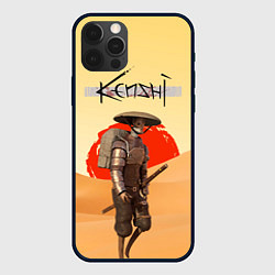 Чехол для iPhone 12 Pro Max KENSHI КЕНШИ, цвет: 3D-черный