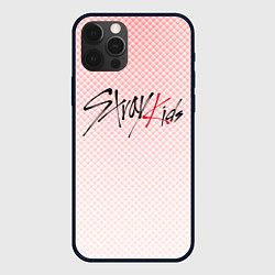 Чехол iPhone 12 Pro Max Stray kids лого, K-pop ромбики