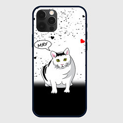 Чехол iPhone 12 Pro Max CAT LOVE