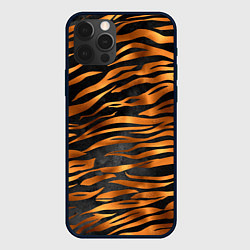 Чехол для iPhone 12 Pro Max В шкуре тигра, цвет: 3D-черный