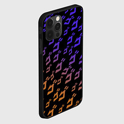 Чехол для iPhone 12 Pro Max JOJOS BIZARRE ADVENTURE PATTERN, цвет: 3D-черный — фото 2