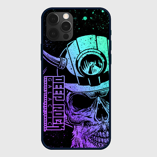 Чехол iPhone 12 Pro Max Deep Rock Galactic - Dander Darkness Dwarves / 3D-Черный – фото 1