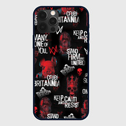 Чехол iPhone 12 Pro Max WATCH DOGS LEGION REVOLUTION PATTERN