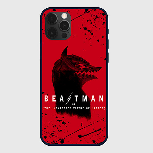 Чехол iPhone 12 Pro Max BEASTMAN BERSERK БЕРСЕРК, ПРОКЛЯТИЕ / 3D-Черный – фото 1