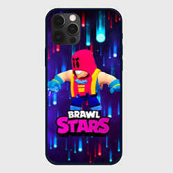 Чехол для iPhone 12 Pro Max GROM BRAWL STARS ГРОМ БРАВЛ СТАРС, цвет: 3D-черный