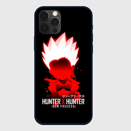 Чехол iPhone 12 Pro Max Hunter x Hunter - Gon Furikusu / 3D-Черный – фото 1