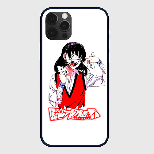 Чехол iPhone 12 Pro Max Ikishima Midari - Kakegurui / 3D-Черный – фото 1