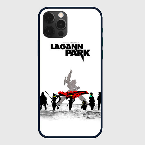 Чехол iPhone 12 Pro Max Viral Theory LAGANN PARK / 3D-Черный – фото 1