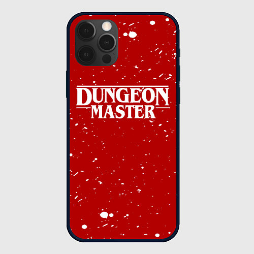 Чехол iPhone 12 Pro Max DUNGEON MASTER BLOOD ГАЧИМУЧИ КРАСНЫЙ / 3D-Черный – фото 1