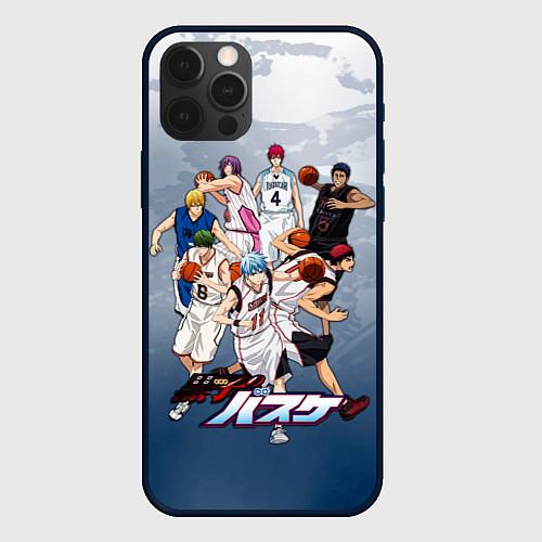 Чехол iPhone 12 Pro Max Kuroko no Basket Баскетбол Куроко / 3D-Черный – фото 1