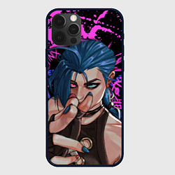 Чехол iPhone 12 Pro Max Arcane League Of Legends JINX ПАУДЕР