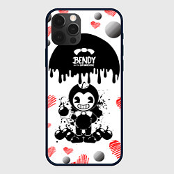 Чехол для iPhone 12 Pro Max BOMB LOVE BENDY AND THE INK MACHINE, цвет: 3D-черный