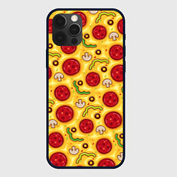 Чехол iPhone 12 Pro Max Pizza salami