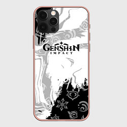 Чехол iPhone 12 Pro Max Genshin Impact электро стихия