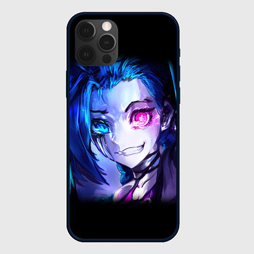 Чехол iPhone 12 Pro Max Jinx Powder / 3D-Черный – фото 1