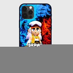 Чехол для iPhone 12 Pro Max ФЭНГ БРАВЛ СТАРС , FANG BRAWL STARS, цвет: 3D-черный