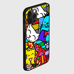 Чехол для iPhone 12 Pro Max Ромеро Бритто Настоящие лучшие друзья, цвет: 3D-черный — фото 2