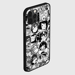 Чехол для iPhone 12 Pro Max AHEGAO - АХЕГАО, цвет: 3D-черный — фото 2