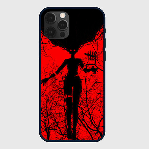 Чехол iPhone 12 Pro Max Dead by Daylight дух / 3D-Черный – фото 1