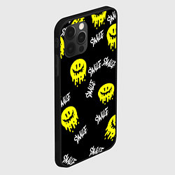 Чехол для iPhone 12 Pro Max SMILE smile граффити, цвет: 3D-черный — фото 2