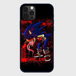 Чехол для iPhone 12 Pro Max Sonic Exe - killer, цвет: 3D-черный