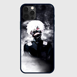 Чехол для iPhone 12 Pro Max Токийский Гуль в Дыму Tokyo Ghoul Smoke, цвет: 3D-черный