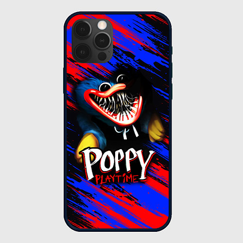 Чехол iPhone 12 Pro Max POPPY PLAYTIME HAGGY WAGGY ПОППИ ПЛЕЙТАЙМ ИГРА ХАГ / 3D-Черный – фото 1