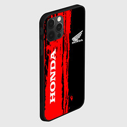 Чехол для iPhone 12 Pro Max Honda марка авто, цвет: 3D-черный — фото 2