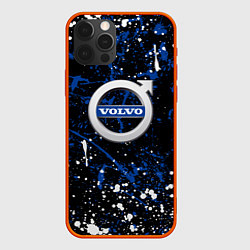 Чехол iPhone 12 Pro Max Volvo - Брызги красок