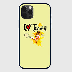 Чехол iPhone 12 Pro Max Я Люблю Tennis