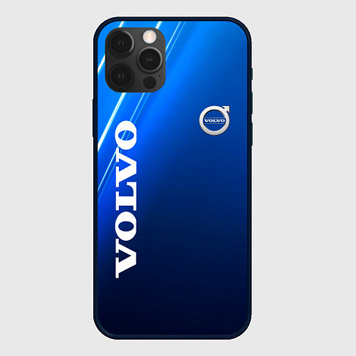 Чехол iPhone 12 Pro Max Volvo Sport Auto / 3D-Черный – фото 1