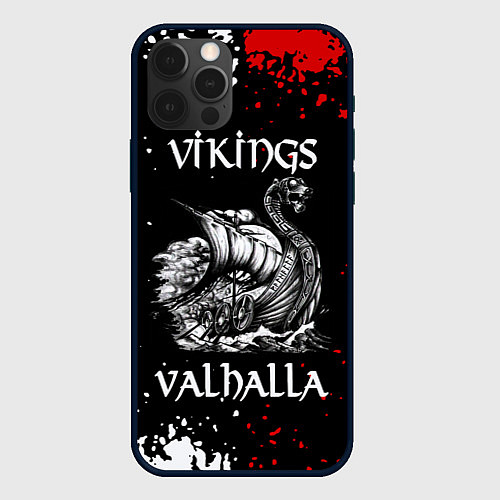 Чехол iPhone 12 Pro Max Викинги: Вальхалла Vikings: Valhalla / 3D-Черный – фото 1