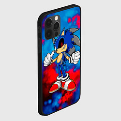 Чехол для iPhone 12 Pro Max СОНИК EXE SONIC, цвет: 3D-черный — фото 2