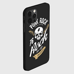 Чехол для iPhone 12 Pro Max ROCK Рокер, цвет: 3D-черный — фото 2