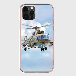 Чехол iPhone 12 Pro Max Многоцелевой вертолёт МИ-8