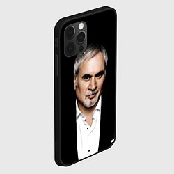 Чехол для iPhone 12 Pro Max МЕЛАДЗЕ НА ЧЕРНОМ ФОНЕ, цвет: 3D-черный — фото 2