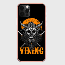 Чехол iPhone 12 Pro Max ЧЕРЕП ВИКИНГА VIKINGS SKULL