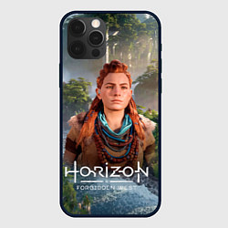 Чехол для iPhone 12 Pro Max Элой дикий лес Horizon, цвет: 3D-черный