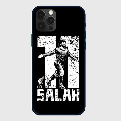 Чехол iPhone 12 Pro Max Мохамед Салах Mohamed Salah / 3D-Черный – фото 1